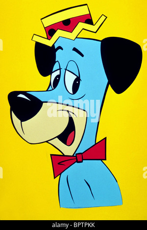 HUCKLEBERRY HOUND HUCKLEBERRY HOUND DOG CARICATURE (1970) Banque D'Images