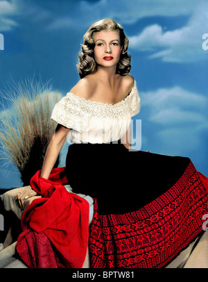L'ACTRICE Rita Hayworth (1957) Banque D'Images