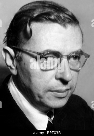 JEAN-PAUL SARTRE, écrivain (1948) Banque D'Images