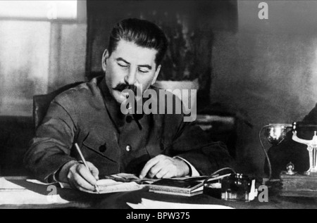 JOSEPH STALINE, DIRIGEANT DE L'UNION SOVIÉTIQUE,1940 Banque D'Images