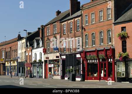 High Street, Burton on Trent, Staffordshire, Angleterre, RU Banque D'Images