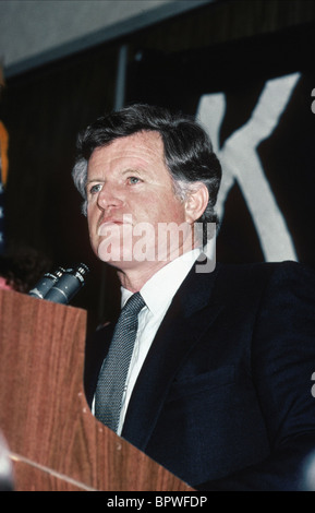 Le sénateur américain Edward KENNEDY TEDDY 01 Janvier 1980 Banque D'Images