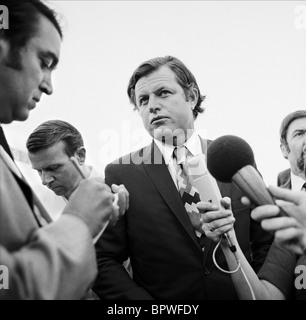 Le sénateur américain Edward KENNEDY TEDDY 10 Août 1971 Banque D'Images
