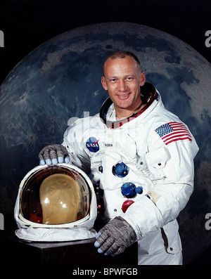 L'astronaute Buzz Aldrin APOLLO 11 16 juillet 1969 Banque D'Images