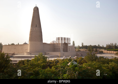 Emin Minaret à Turpan, Xinjiang, Chine. Banque D'Images