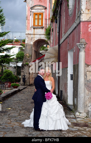 Ravello Italie mariage Banque D'Images