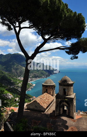 Villa Rufolo Ravello en Italie Europe Banque D'Images