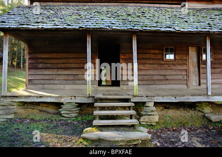 Tipton Maison à Cades Cove Tennessee Banque D'Images