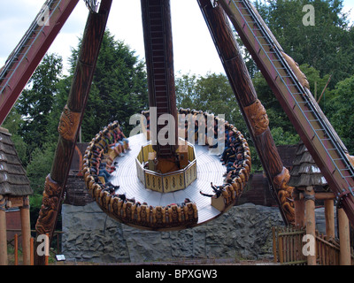 Ride à la West Midlands Safari et parc de loisirs, UK Banque D'Images