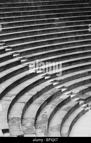 Détail du théâtre antique d'Orange (Théâtre Antique d'Orange). Un ancien théâtre romain, dans le sud de la France, Orange Banque D'Images