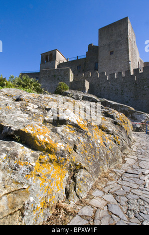 Castillo de Castellar de la Frontera, Espagne, Andalousie, Cadix Banque D'Images