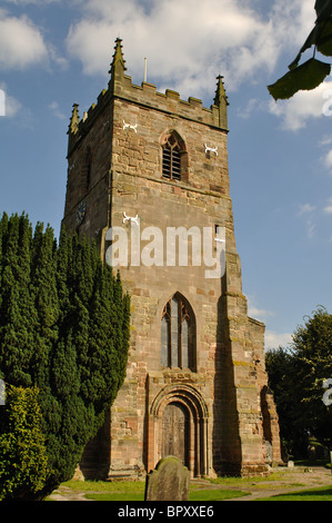 All Saints Church, Alrewas, Staffordshire, England, UK Banque D'Images