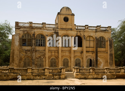 Château de Baron Roger, palais d'un gouverneur colonial, Richard Toll, Sénégal Banque D'Images