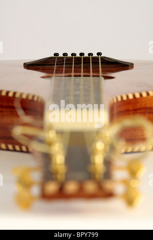 Un Lazy river Weissenborn slide guitar électrique construit par Rance blanc pour Adam Gough Banque D'Images