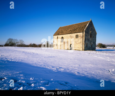 Abbots Fish House à Porters Hatch dans le village de Meare, Somerset, Angleterre. Banque D'Images