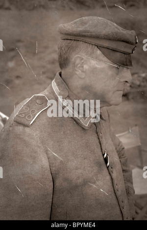 WW1 soldat de l'armée allemande en 1916 Banque D'Images