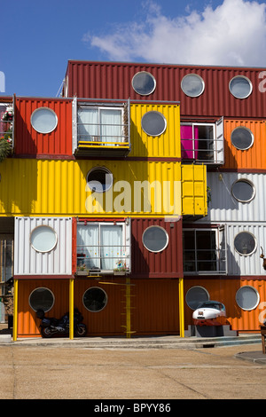 Container City Trinity Buoy Wharf East London UK Banque D'Images