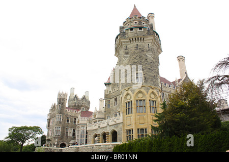 Château de Casa Loma extérieur extérieur Banque D'Images