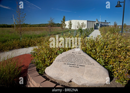 La braya préserver, anciennement un site pour le traitement de l'uranium pour les bombes nucléaires Banque D'Images