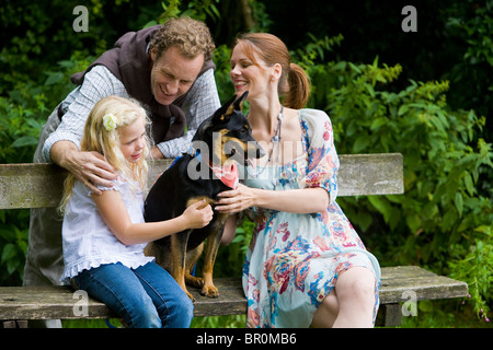 Communiqué de modèle de vie de la famille d'auteur : www.georgeimpeyphotographer.co.uk Banque D'Images