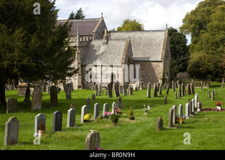 St James Church Avebury Wiltshire Banque D'Images