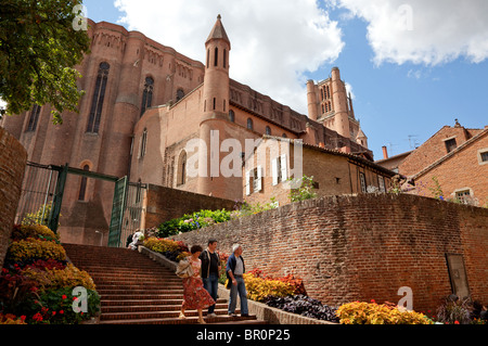 Albi dans le Tarn, la France a ajouté à la liste des sites du patrimoine mondial de l'Unesco en 2010 Banque D'Images