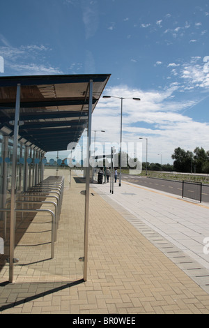 « Bus stop » Banque D'Images