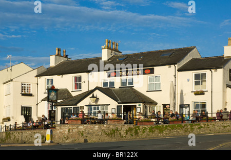 L'Albion pub à Arnside, Cumbria, Angleterre, Royaume-Uni Banque D'Images