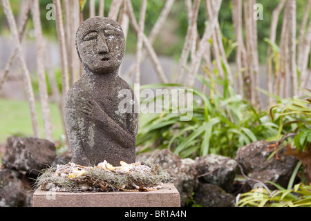 Petite statue d'Hawaï sur l'île de Maui, Hawaii, USA Banque D'Images