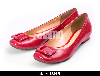 Chaussures rouges Banque D'Images