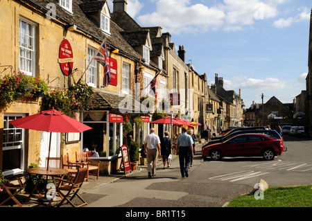 Stow on the Wold les Cotswolds Banque D'Images