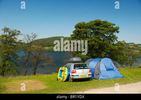 Camping près de Ullswater Lake District Cumbria UK Banque D'Images