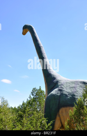 Brachiosaure, Dinosaur World, Glen Rose, Texas, États-Unis Banque D'Images