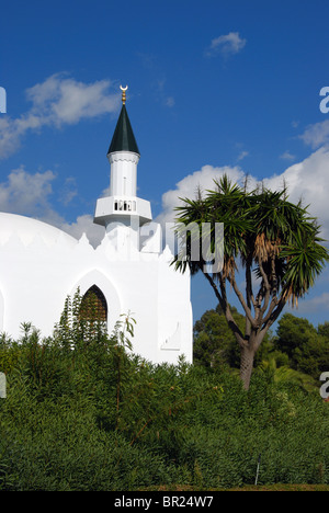 King Abdul Aziz Al Saud Mosquée, Marbella, Costa del Sol, la province de Malaga, Andalousie, Espagne, Europe de l'Ouest. Banque D'Images