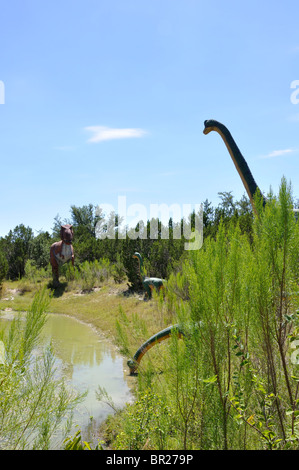 Brachiosaure, Dinosaur World, Glen Rose, Texas, États-Unis Banque D'Images