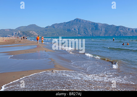 Iztuzu Beach (plage aux tortues), Dalyan-Delta, côte ouest, Turquie Banque D'Images