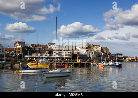 Harbour Bridlington East Yorkshire England UK Banque D'Images