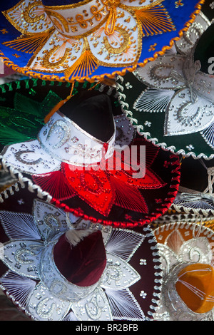 Sombreros à vendre au Mexique Banque D'Images