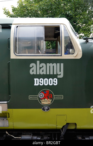 Locomotive diesel deltic Alycidon great central railway à Loughborough Banque D'Images