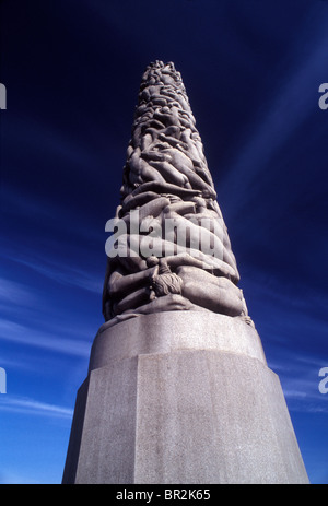 Parc Vigeland à Oslo, Norvège Banque D'Images