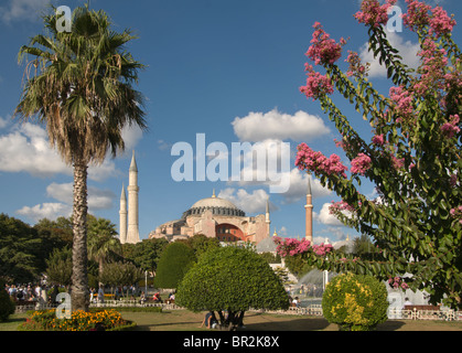 Le musée Sainte-Sophie à Istanbul, Turquie Banque D'Images