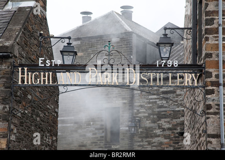 Highland Park Distillery Kirkwall dans les îles Orcades, Ecosse Banque D'Images