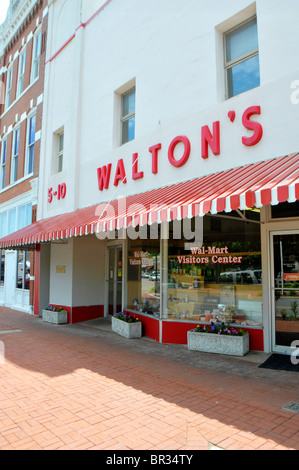 Centre des Visiteurs de Wal-Mart Bentonville Arkansas Banque D'Images