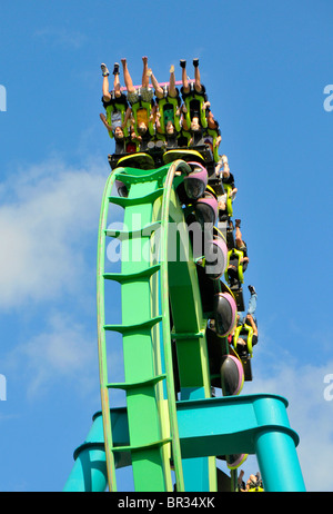 Raptor Cedar Point Amusement Park Ride Sandusky Ohio Banque D'Images