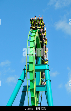 Raptor Cedar Point Amusement Park Ride Sandusky Ohio Banque D'Images