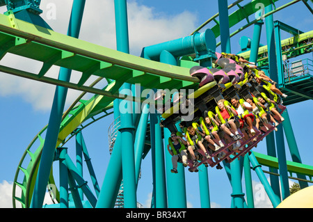 Raptor Cedar Point Amusement Park Ride Sandusky Ohio Banque D'Images