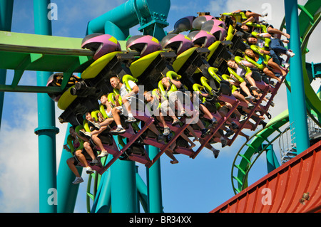 Raptor Cedar Point Amusement Park Ride Sandusky Ohio Banque D'Images