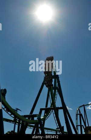 Raptor Cedar Point Amusement Park Ride Sandusky Ohio Banque D'Images