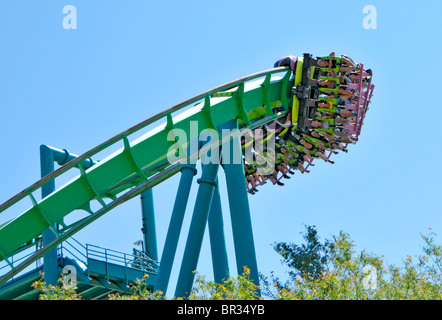 Raptor Cedar Point Amusement Park Ride Sandusky Ohio Banque D'Images