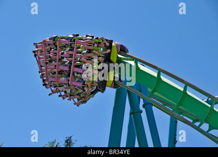 Raptor Cedar Point Amusement Park Ride Sandusky Ohio Banque D'Images